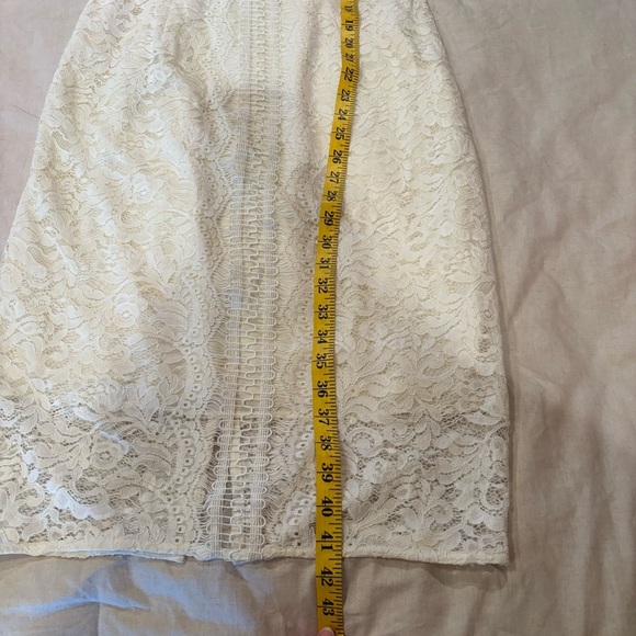 NWT Eliza J Lace Sheath Dress in Ivory, size 6, Wedding, Event, Church, Easter - Picture 13 of 14